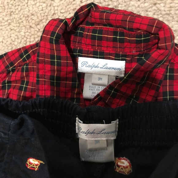 Ralph Lauren 3 months old baby boy holiday outfit - Picture 2 of 2